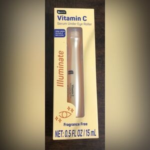 Illuminate Vitamin C Serum under the eyes roller. 0.5 Oz